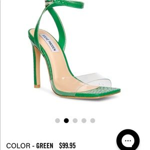 Steve Madden “Jessenia Green” size 6.5